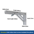 Siopsrl| Triangle Bracket Wall Mount (2 Pack)