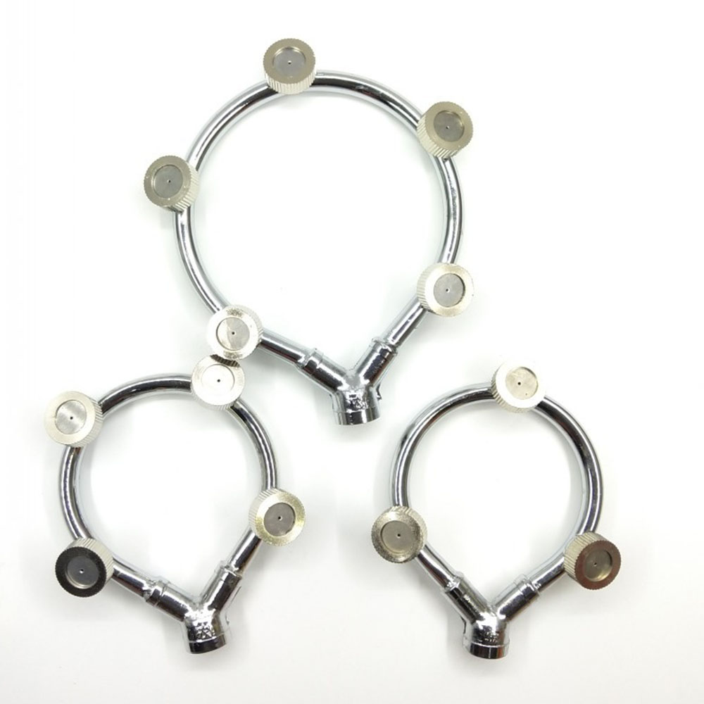 Siopsrl| High pressure stainless steel ring multi nozzle – Efficient spray attachment for garden irrigation
