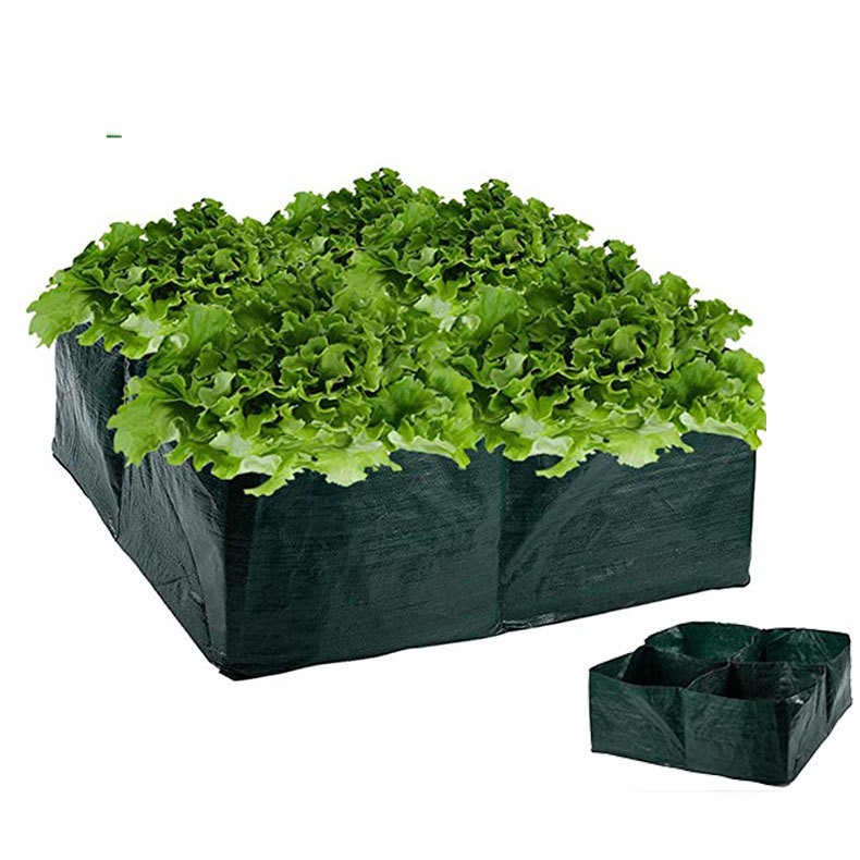Siopsrl| Planting bag with multiple compartments – Robust garden storage for plants and herbs