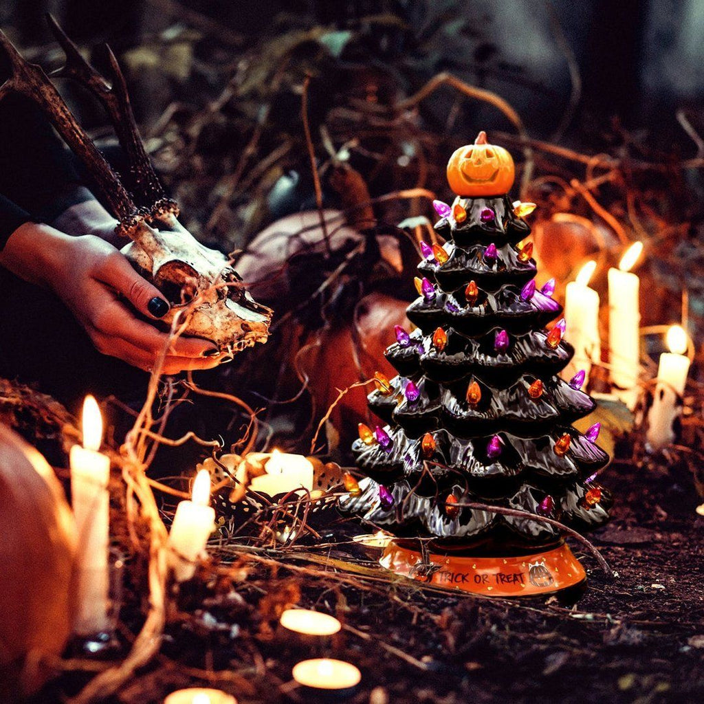 Siopsrl| Halloween Colored lights Christmas Tree