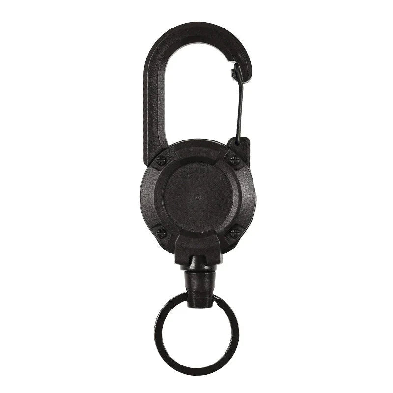 Siopsrl| Automatic retractable wire rope outdoor keychain