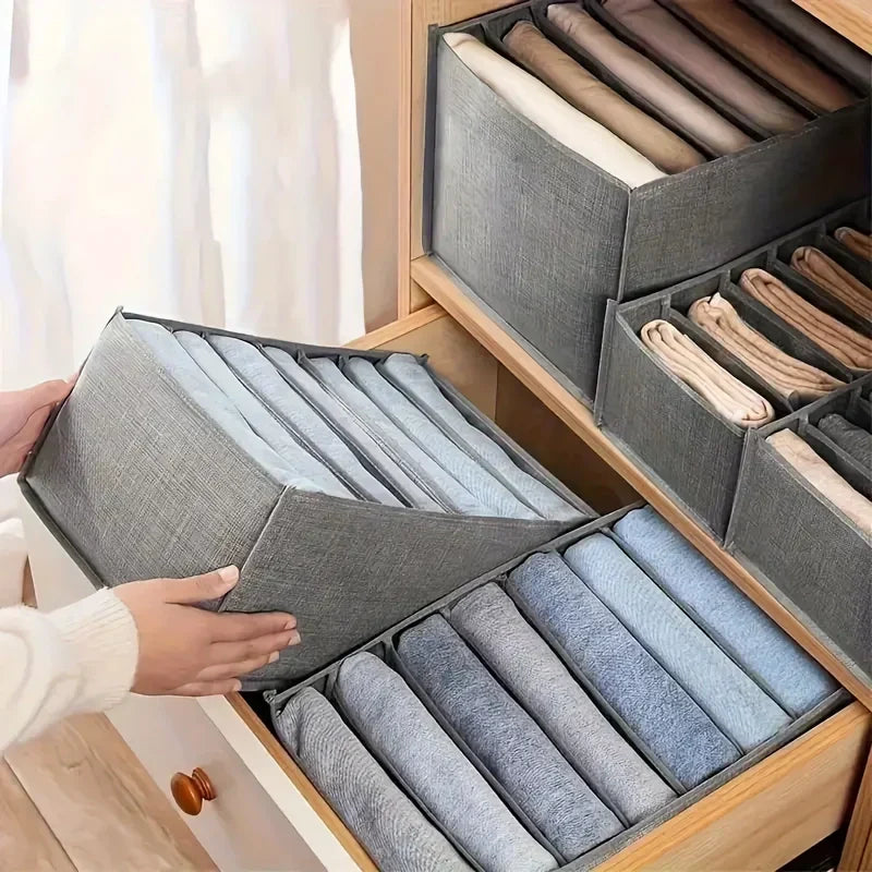 Siopsrl| Ultimate Clothes Organizer Box for Efficient Closet Storage