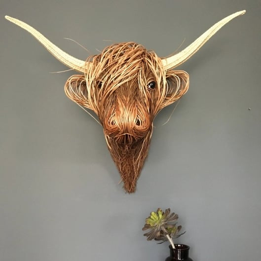 siopsrl | Cow Wall Sculpture – Bowie