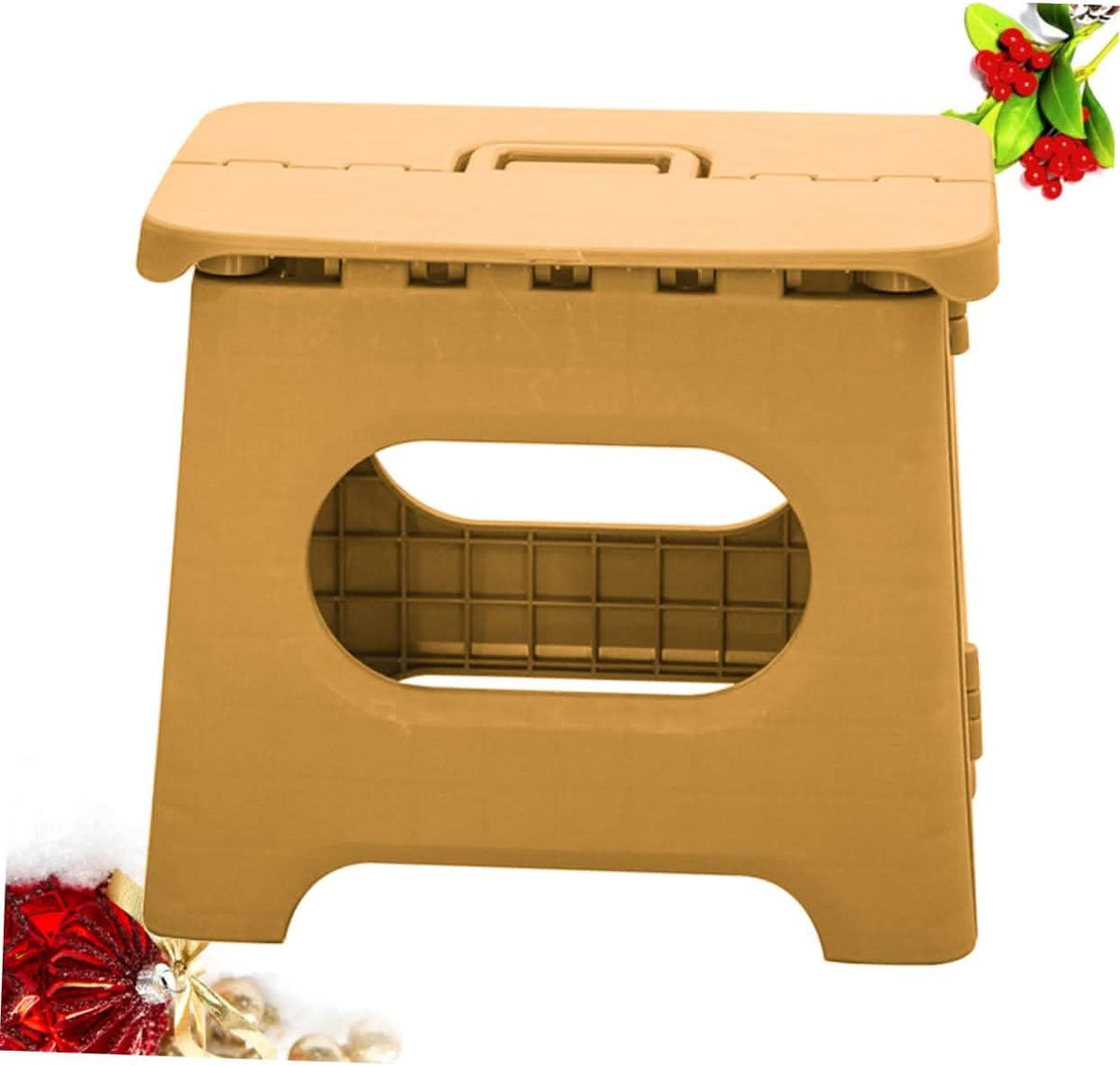 Siopsrl| Foldable Step Stool with Handle for Adults and Kids