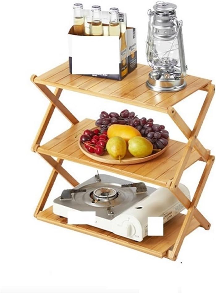 Siopsrl| Wooden foldable stand multiple times Easy to carry and use
