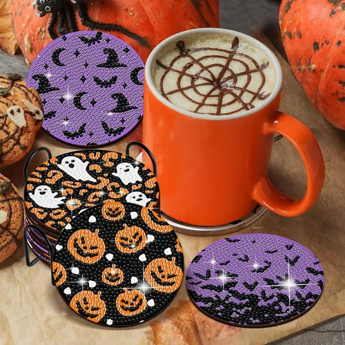 Siopsrl| SpukMeister Coaster Set — Let your Halloween party be enchanted with magical fascination and guests amazed!