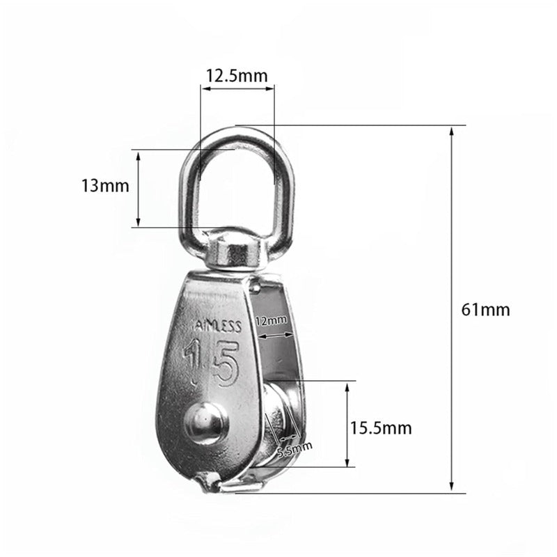 Siopsrl| Stainless Steel Swivel Pulley