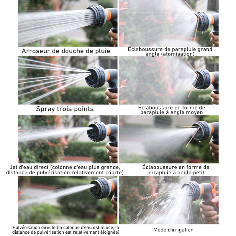 High pressure adjustable garden hose nozzle | Siopsrl