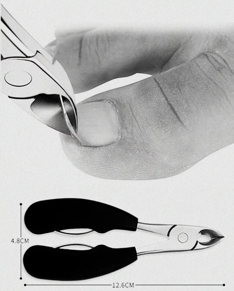 siopsrl | Toenail Clipper for Seniors, Sharp, Ergonomic & Ideal for Thick Nails