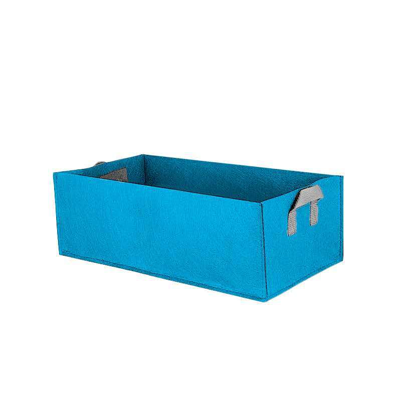 Siopsrl| Foldable storage box made of felt for plants with handles