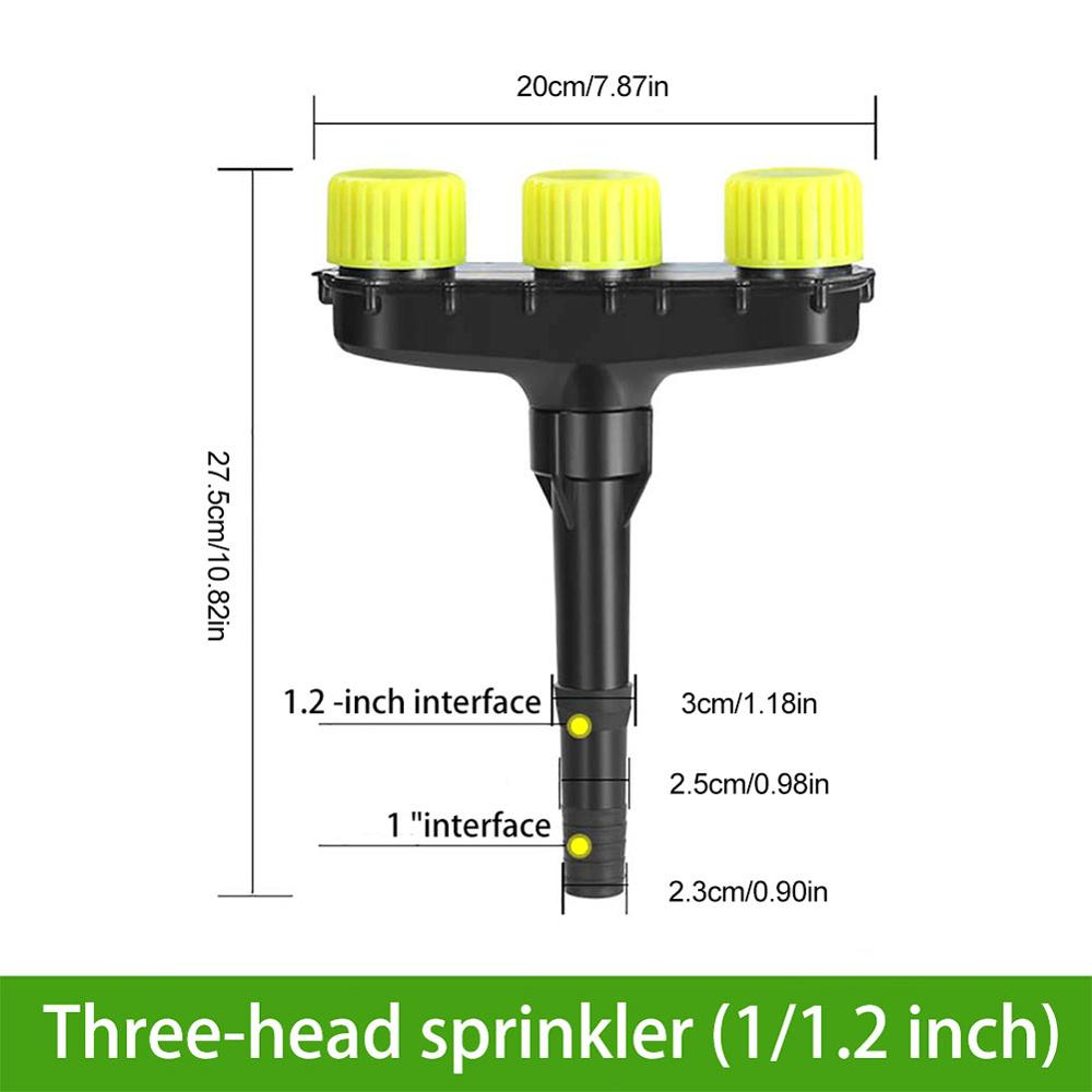 Siopsrl| Multifunctional garden spray nozzle with 3 and 5 hole settings - for watering and garden care