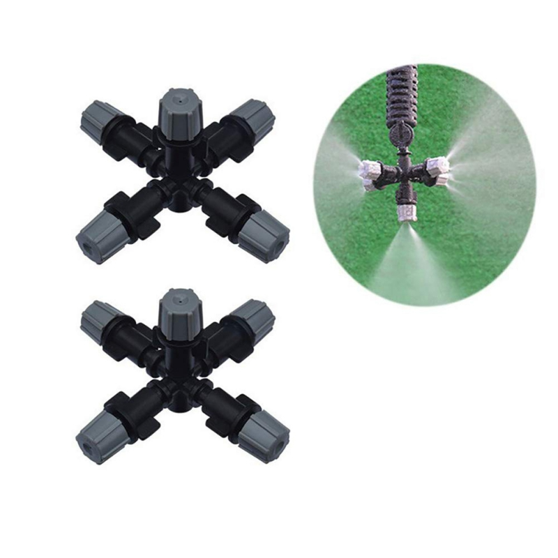 Siopsrl| Rotatable Spray Nozzle with Multiple Spray Heads – Adjustable Irrigation for Garden Plants