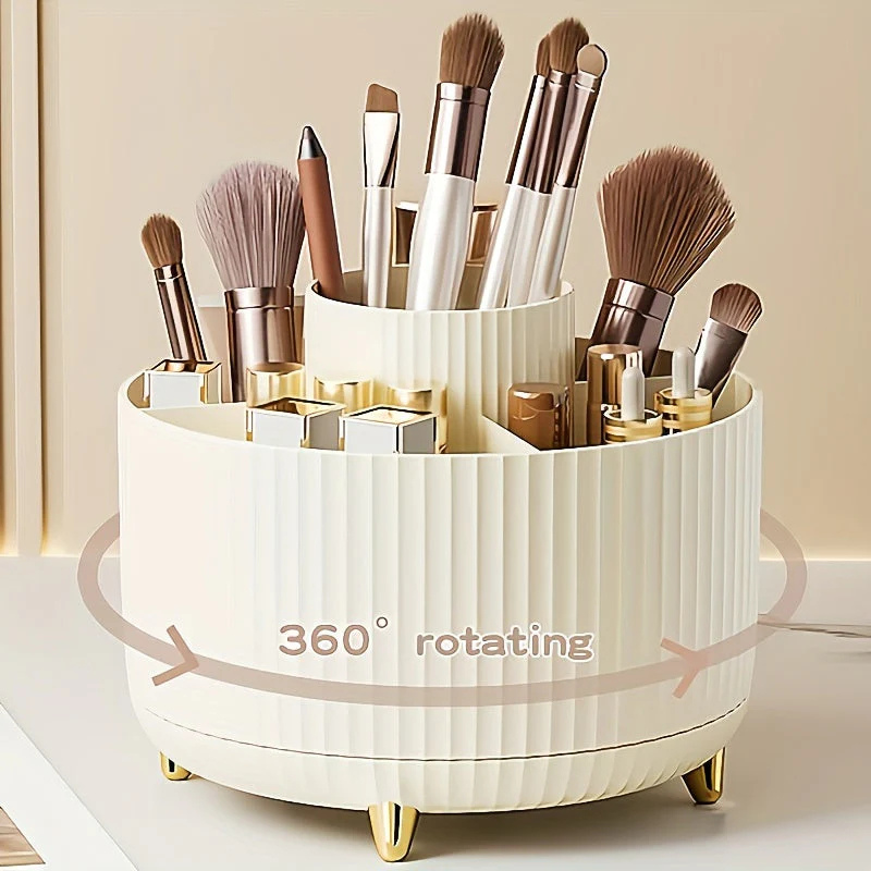 Siopsrl| Makeup Organiser | 360° Rotating Storage Rack for Vanity