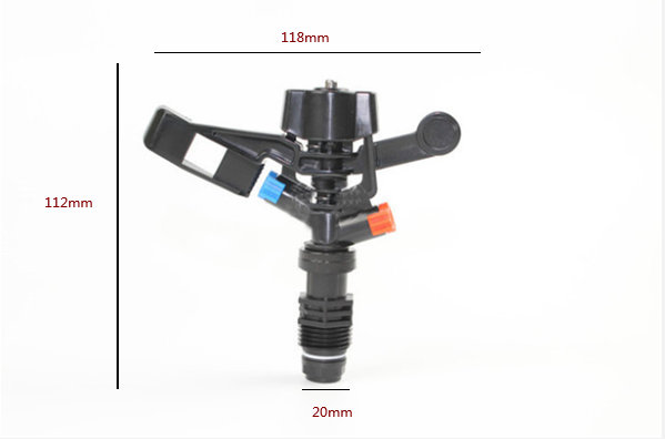 Siopsrl| Adjustable garden sprinkler with spray angle adjustment – Ideal for irrigation systems