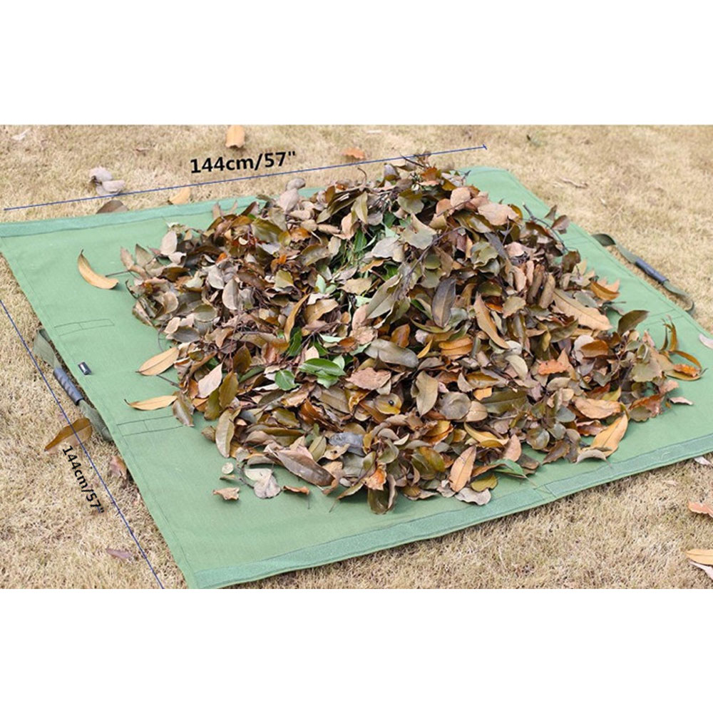 Siopsrl| Foldable Garden Waste Bag – Durable Leaf Collector