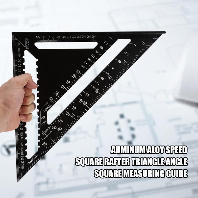 Siopsrl| 7/12 inch triangle carpenter square