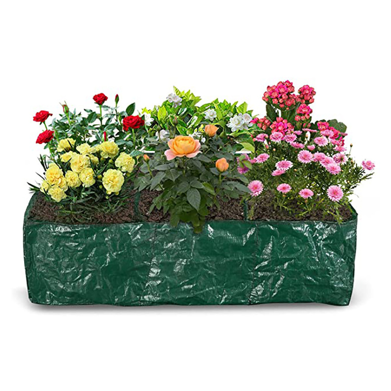 Siopsrl| Planting bag with multiple compartments – Robust garden storage for plants and herbs