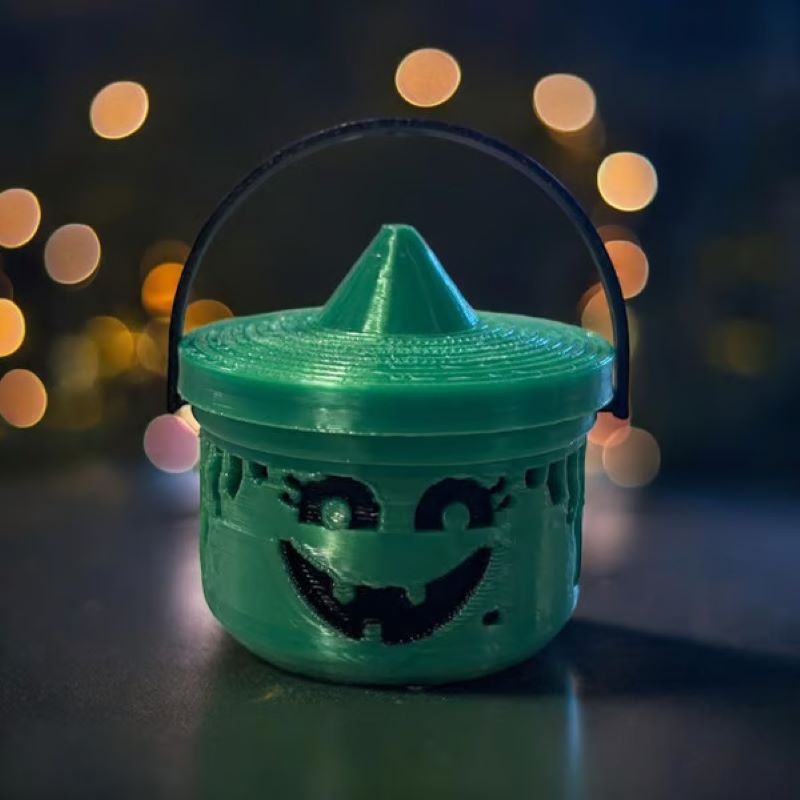 Siopsrl| Spooky Mini Boo Bucket Figurines