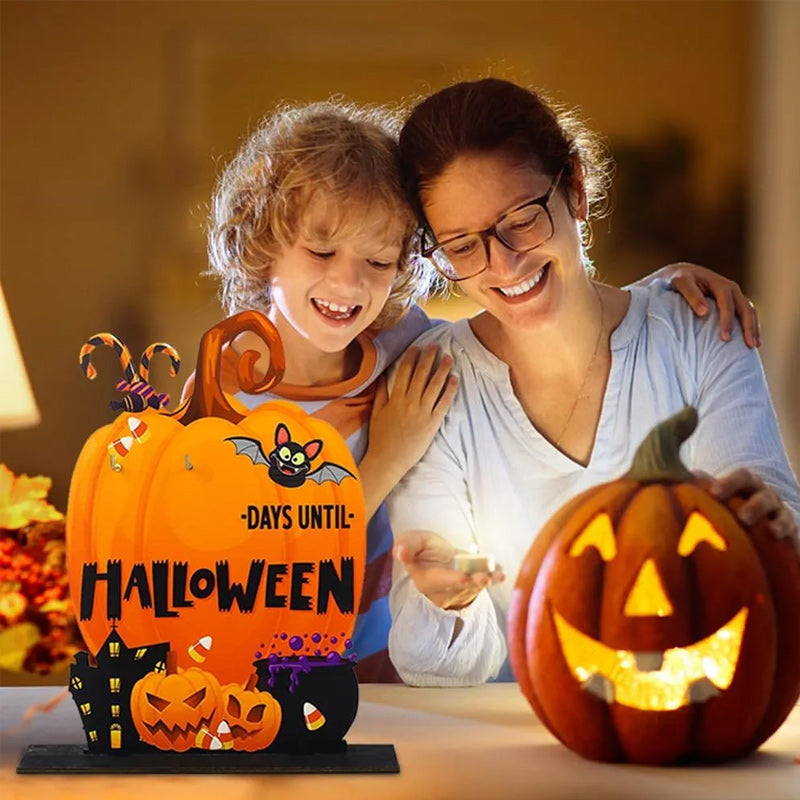 Wood Halloween Advent Calendar | Siopsrl