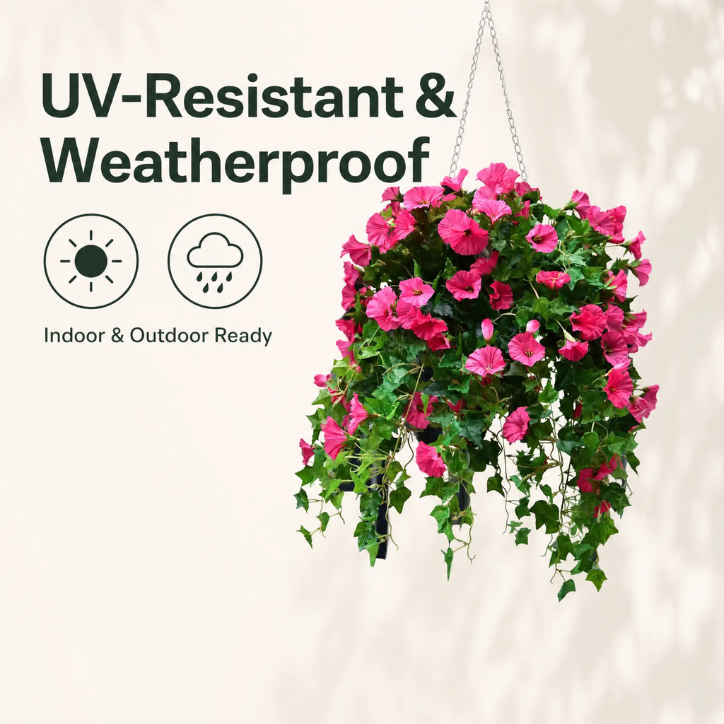 siopsrl | Realistic, UV-resistant artificial morning glory - Buy one, get one!