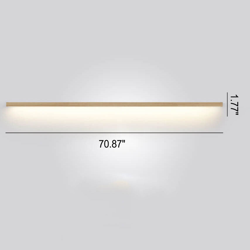 Siopsrl| ZenBeam Japanese LED Wall Light | Solid Wood Design | Modern Accent Lighting
