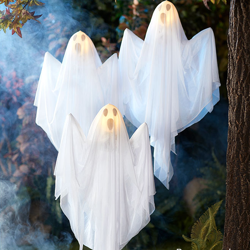 Siopsrl| Halloween Decoration LED Light Hanging Ghost