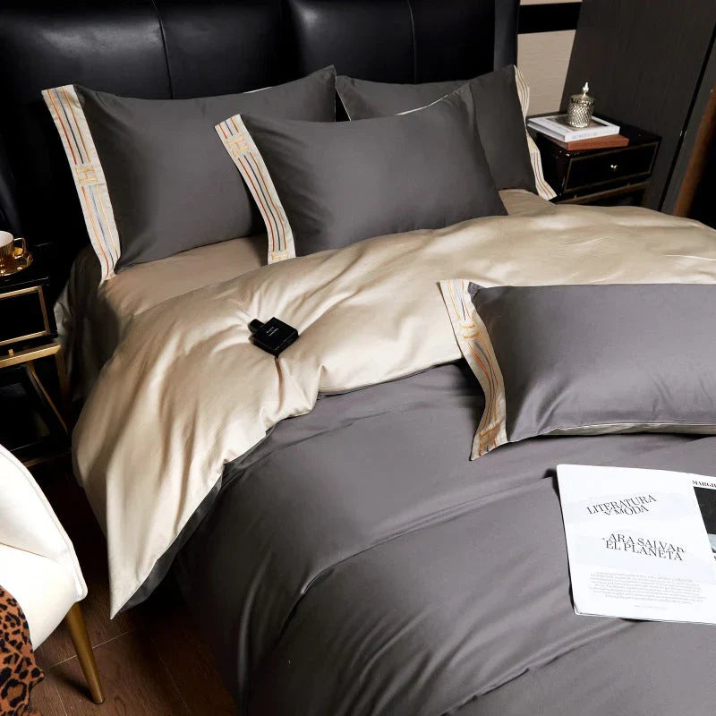 Siopsrl| Luxury Satin Bedding 4-Piece Set - OpulenceSleep