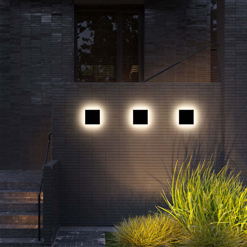 Siopsrl| Modern LED Wall Light Outdoor – Round Design