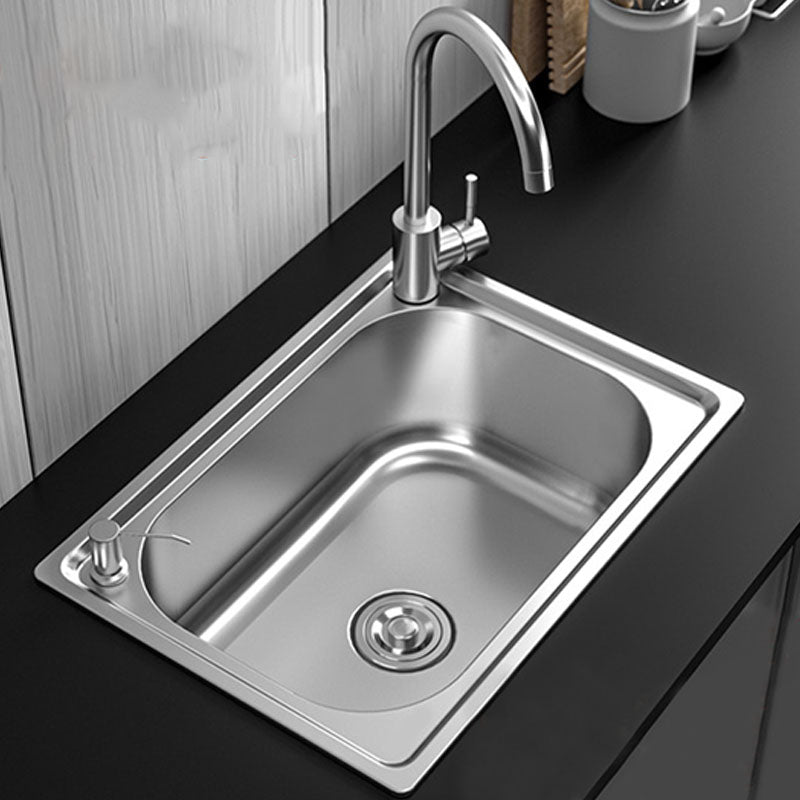 Siopsrl| Modern Workstation Sink Stainless Steel Drain Arrangement and Faucet Kitchen Sink