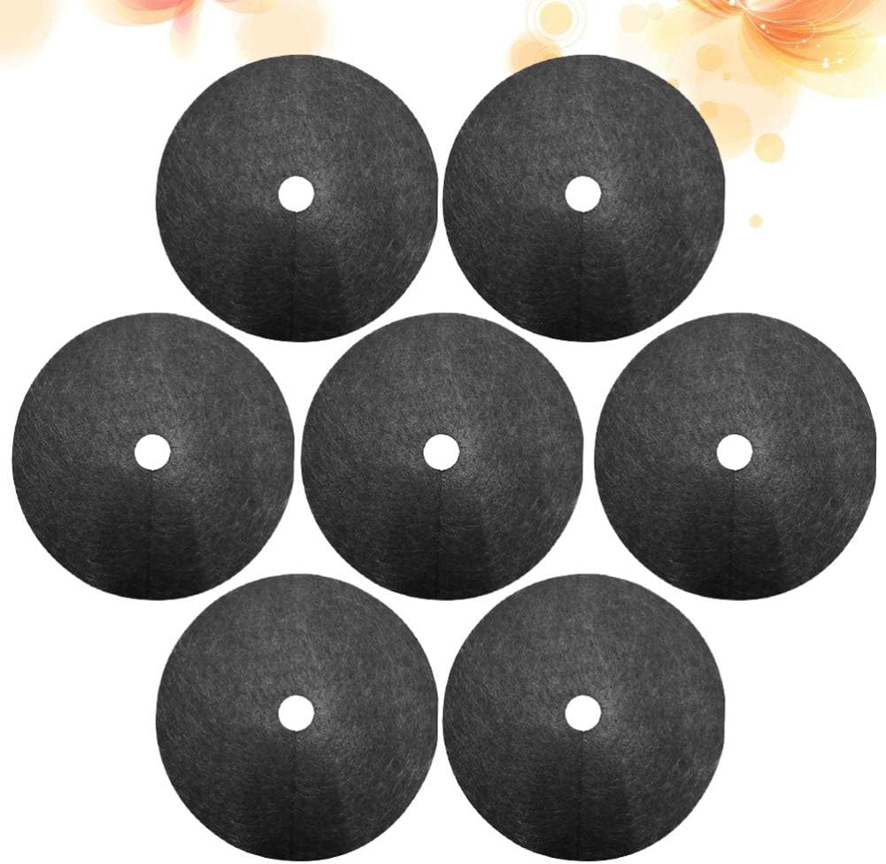 Siopsrl| Weed fleece tree disk – Breathable root protection mat for garden and plants