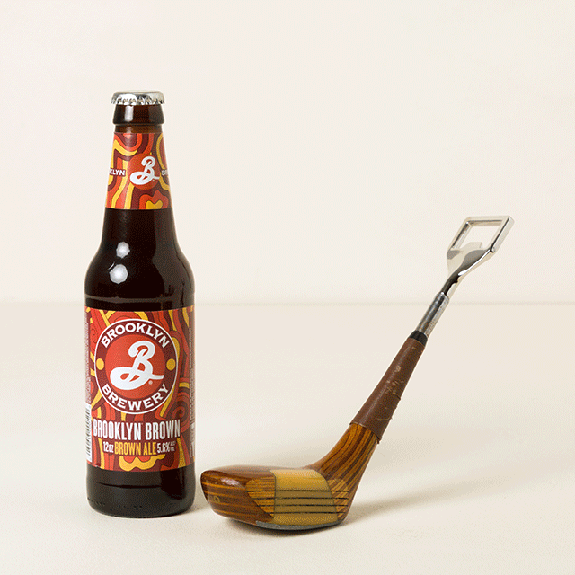 Siopsrl Reclaimed Golf Club Bottle Opener