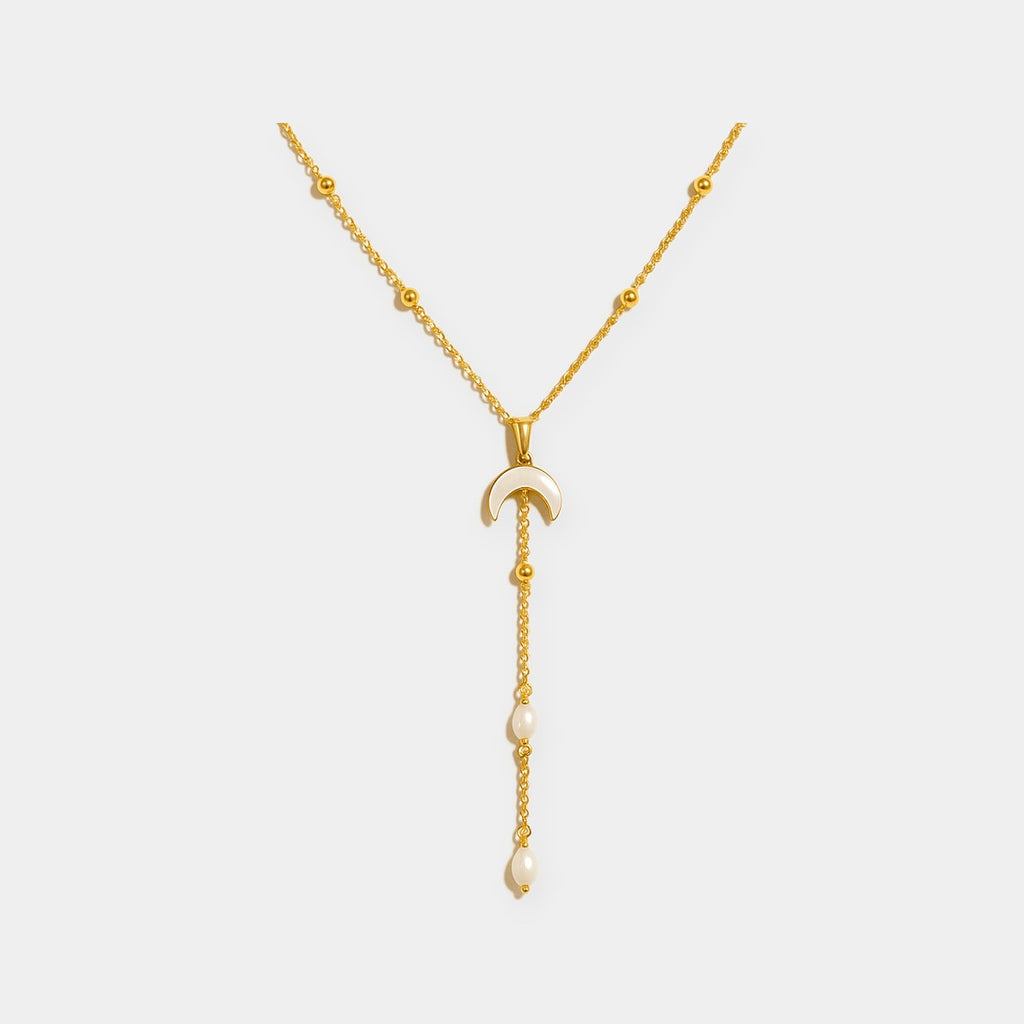 Jellyfish Lariat Necklace