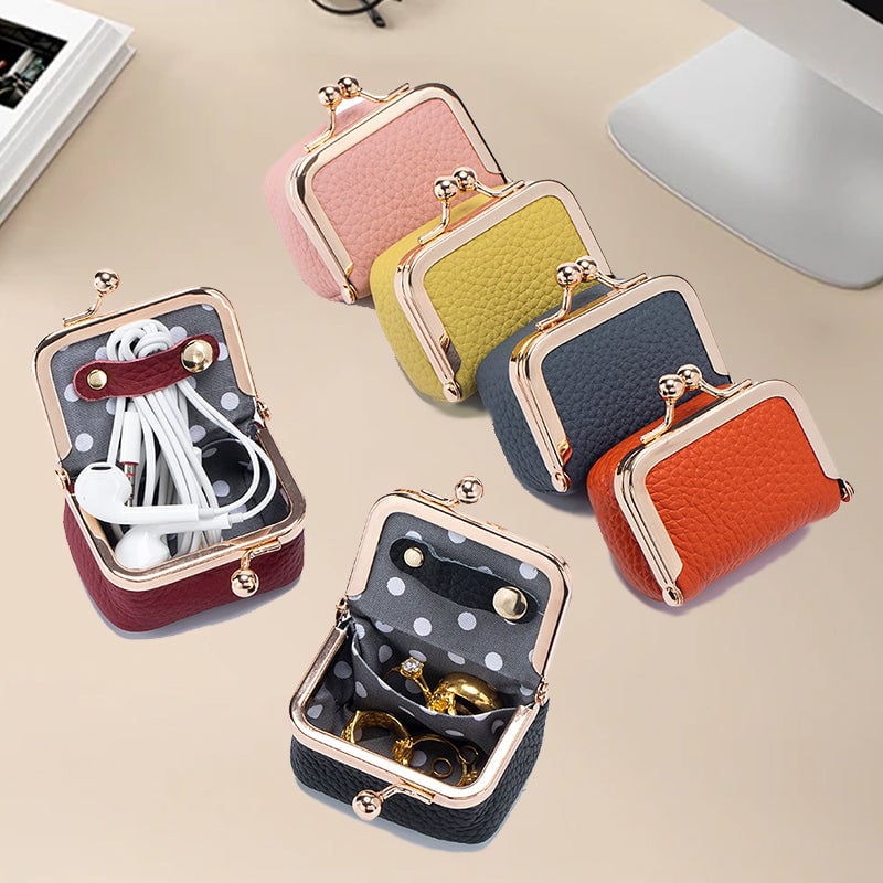 Siopsrl| Genuine Leather Mini Jewelry Box