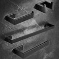 Siopsrl| Stainless Steel Bathroom Set 4-Piece Modern Style Simple Bathroom Accessory Set