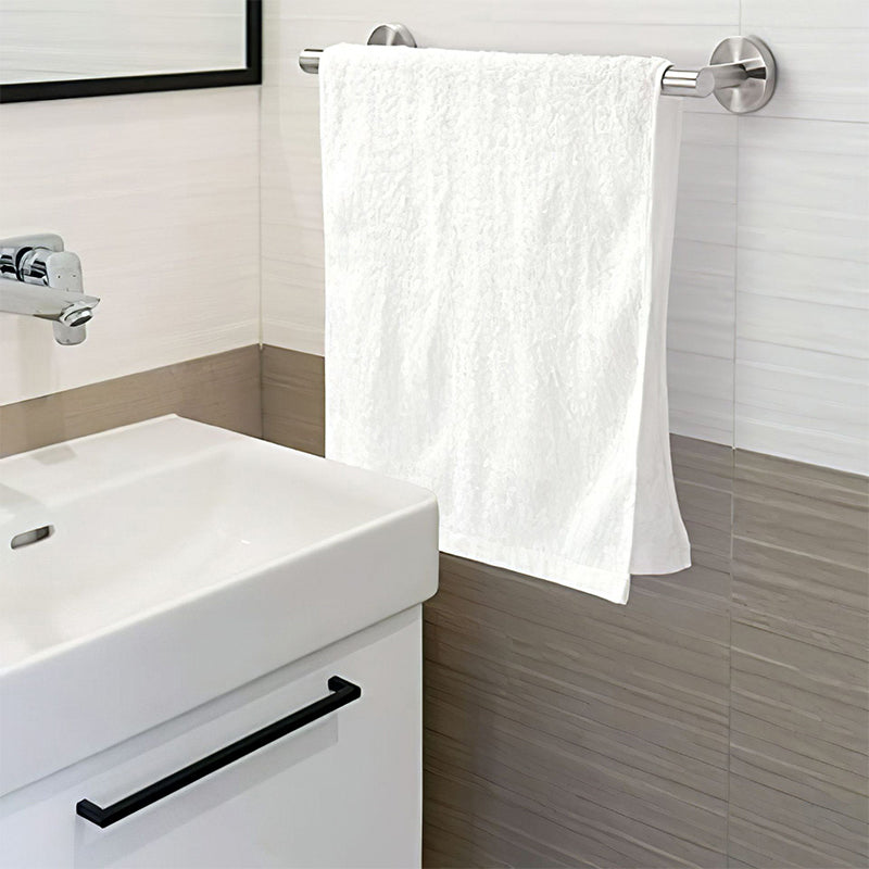 Siopsrl| Metal Simple Bathroom Accessories as a Single Piece or in a Set in Silver
