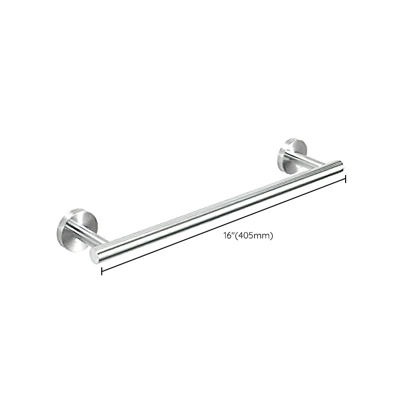 Siopsrl| Metal Simple Bathroom Accessories as a Single Piece or in a Set in Silver