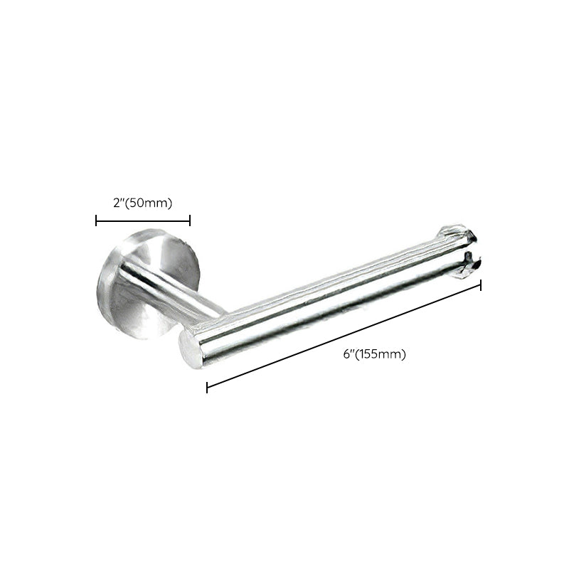 Siopsrl| Metal Simple Bathroom Accessories as a Single Piece or in a Set in Silver