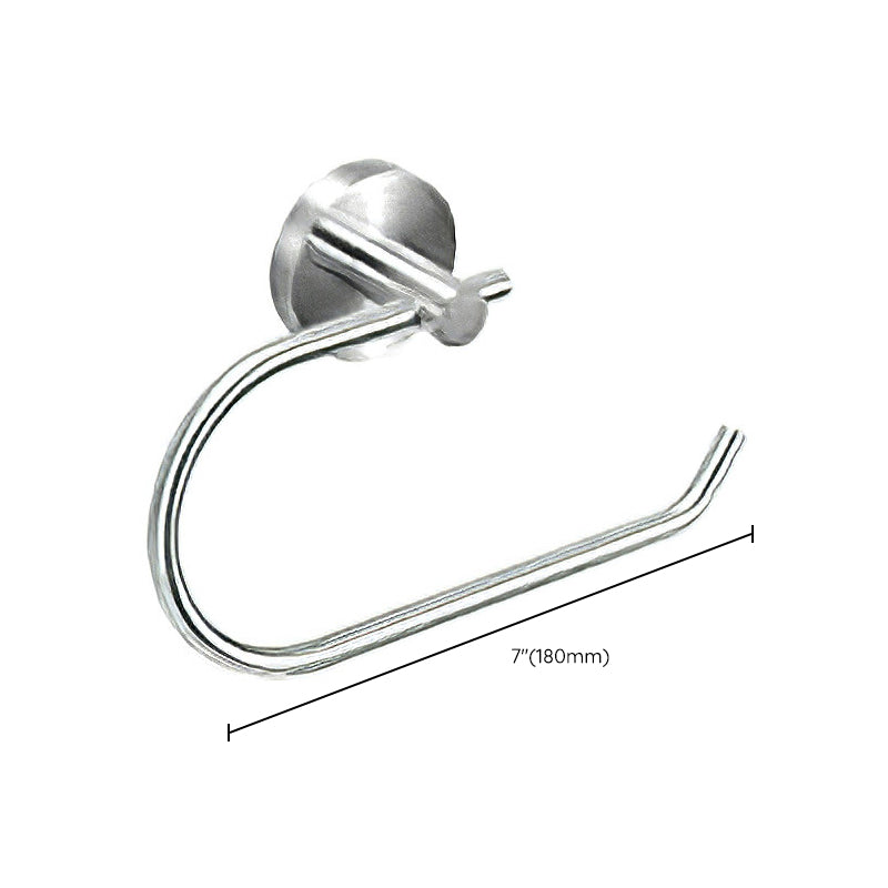 Siopsrl| Metal Simple Bathroom Accessories as a Single Piece or in a Set in Silver