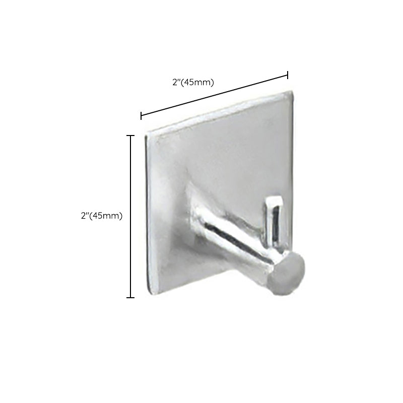 Siopsrl| Metal Simple Bathroom Accessories as a Single Piece or in a Set in Silver