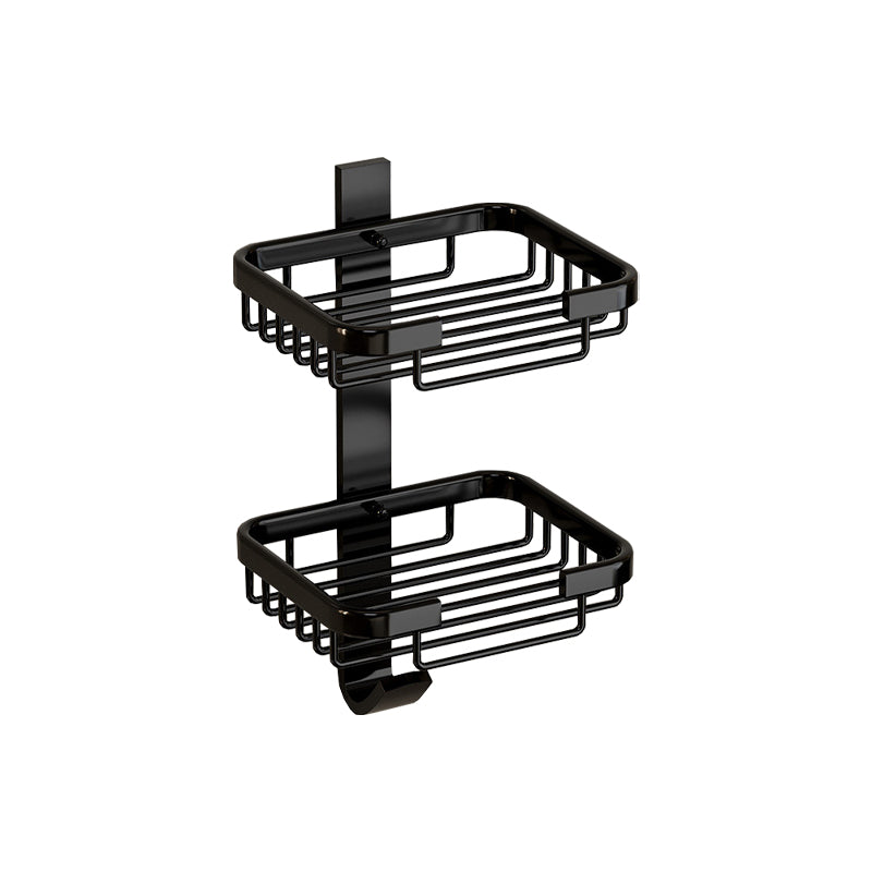 Siopsrl| Modern Bathroom Accessory Set Shelf Black/Silver/Grey Bathroom Accessories Set