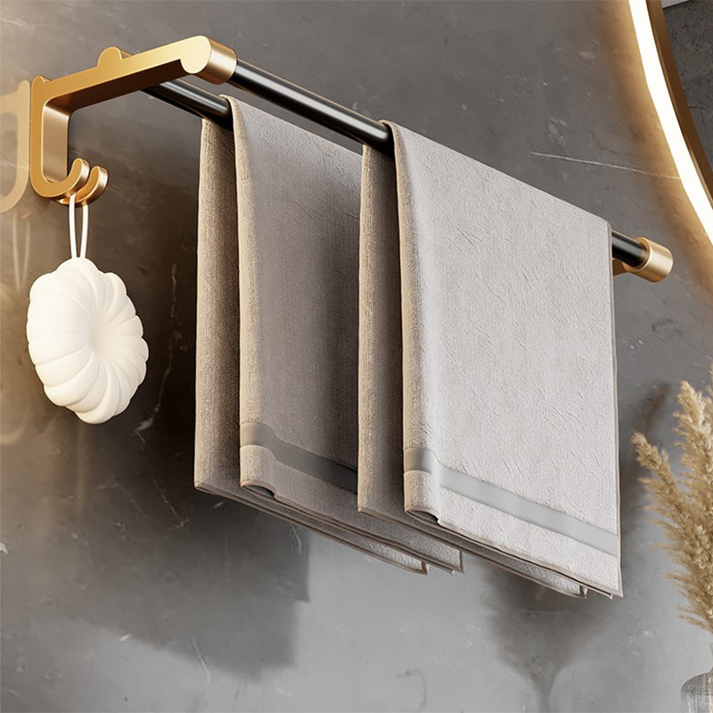 Siopsrl| Modern black bath accessory set towel bar bathroom accessory set