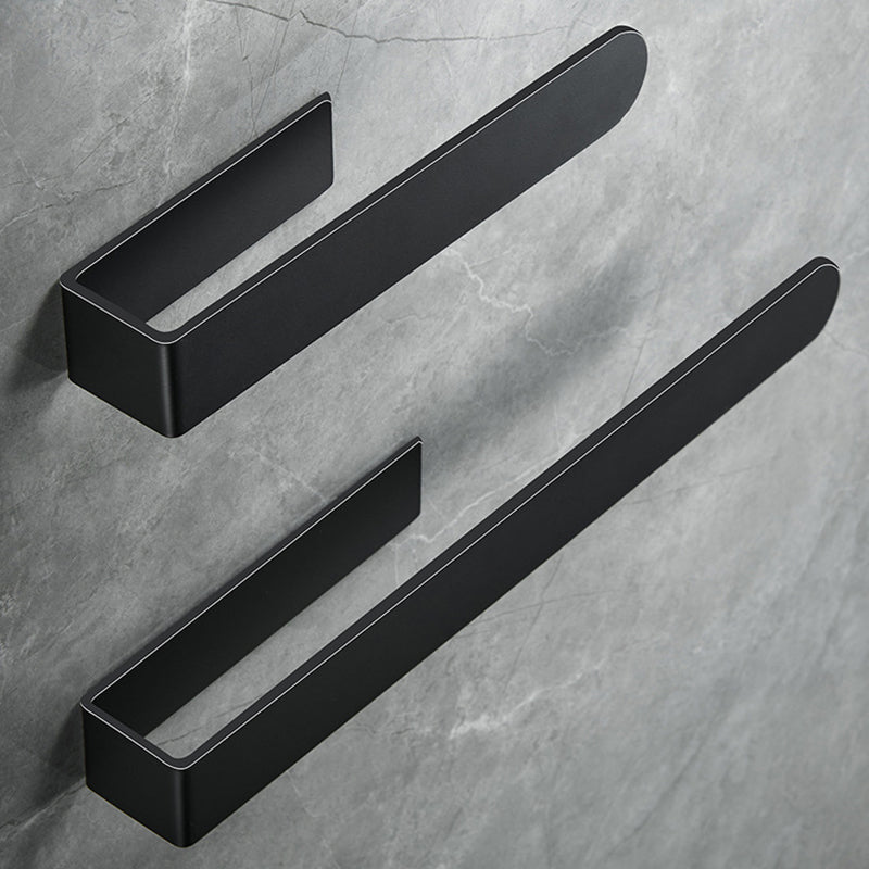 Siopsrl| Modern Towel Ring Bathroom Hardware Set Stainless Steel/Black Bath Hardware Set