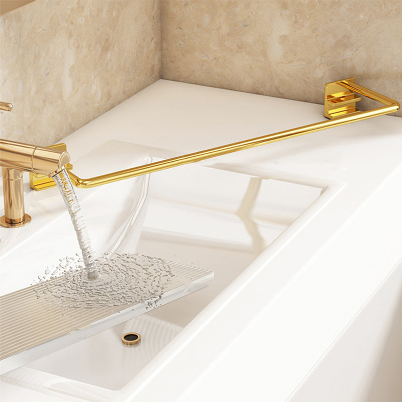 Siopsrl| Modern Silver/Gold Bathroom Hardware Set Bathroom Shelf Bathroom Set