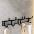 Siopsrl| Modern black metal bath hardware set towel bar bathroom hardware set