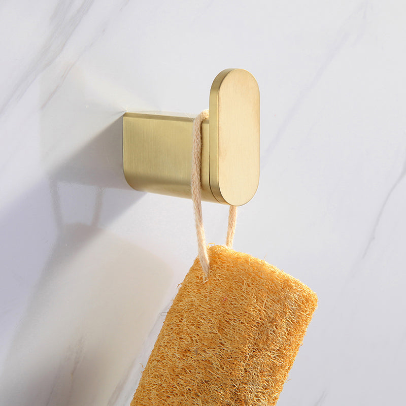 Siopsrl| Modern Bathroom Hardware Set Gold Towel Bar Bath Hardware Set
