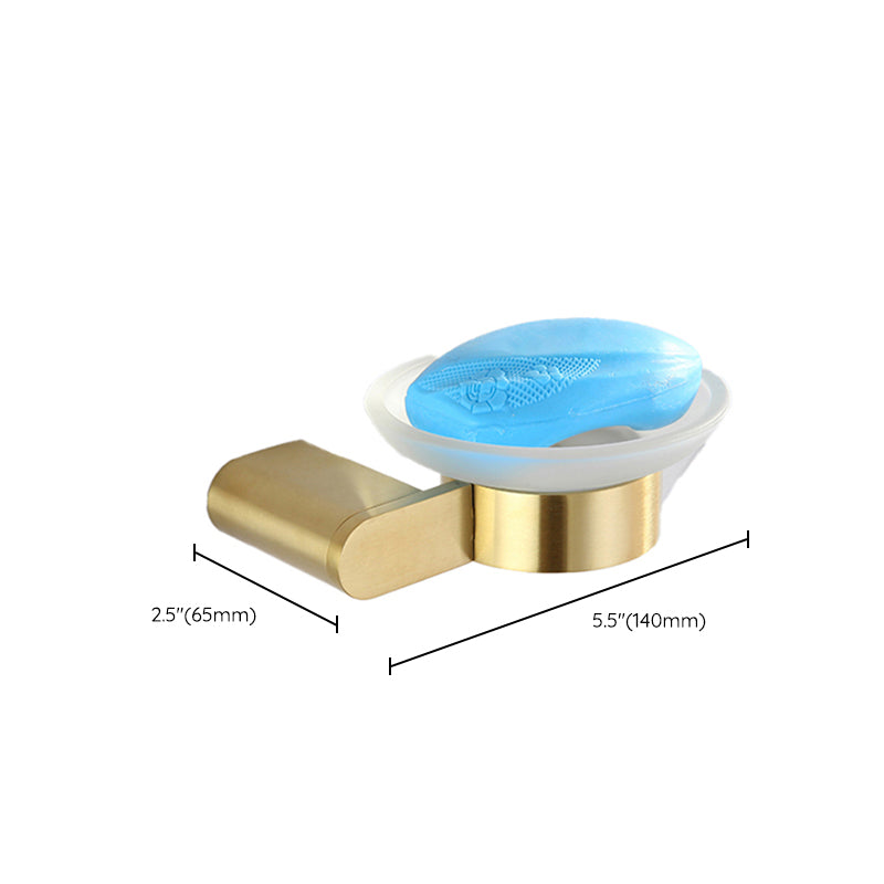 Siopsrl| Modern Bathroom Hardware Set Gold Towel Bar Bath Hardware Set