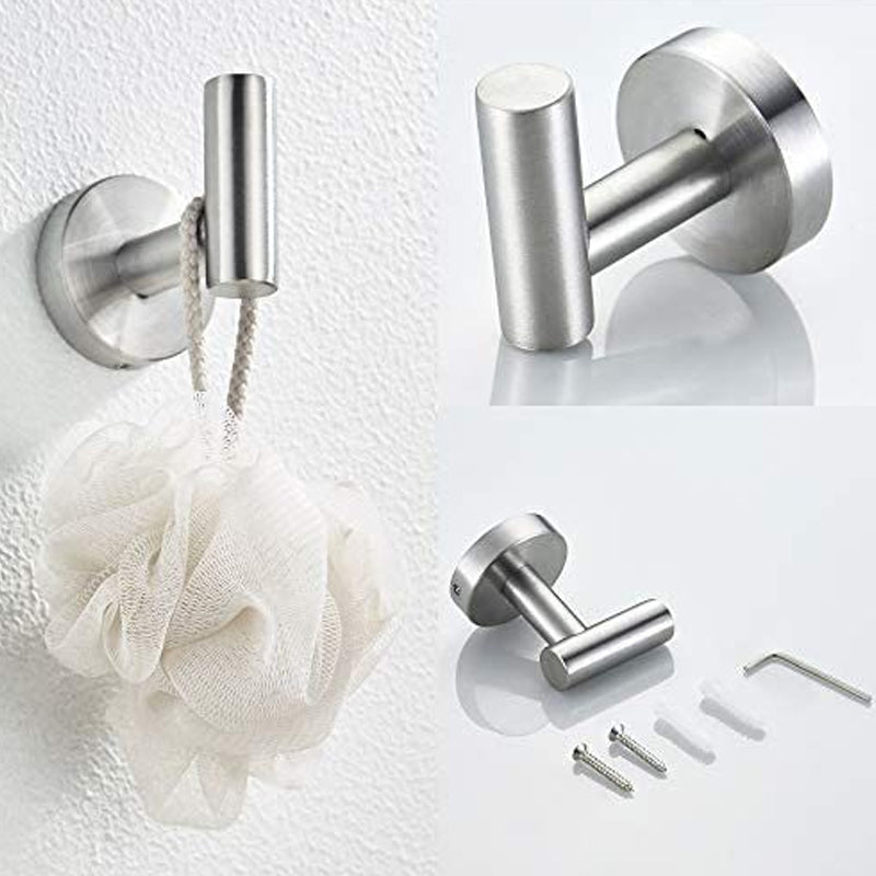 Siopsrl| Traditional Bathroom Hardware Accessory Set Towel Ring/Bathrobe Hook/Towel Bar