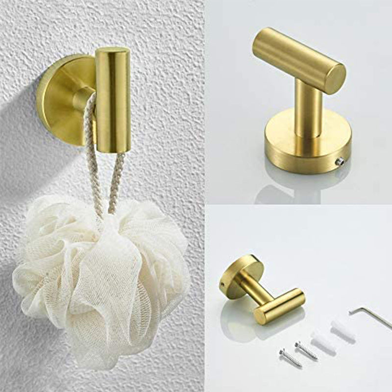 Siopsrl| Traditional Bathroom Hardware Accessory Set Towel Ring/Bathrobe Hook/Towel Bar