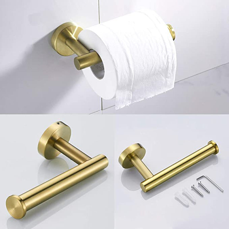 Siopsrl| Traditional Bathroom Hardware Accessory Set Towel Ring/Bathrobe Hook/Towel Bar