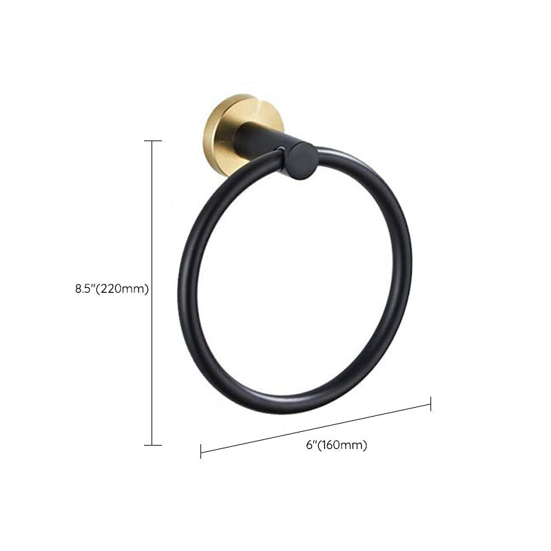 Siopsrl| Traditional Bathroom Hardware Accessory Set Towel Ring/Bathrobe Hook/Towel Bar